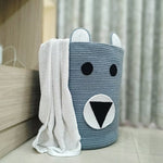 Casa Snug Bear Face Laundry Basket - Casa Snug