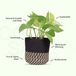 Jute Indoor Planter