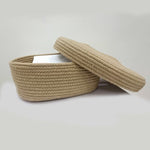 Handmade Cotton Rope Oval Tissue Box - Casa Snug