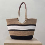 Jute Cotton Hand Bag | Women's Tote Bag without Zip - Casa Snug